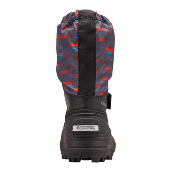 Columbia Youth Powderbug Forty Print Snow Boot - Picture 2 of 4